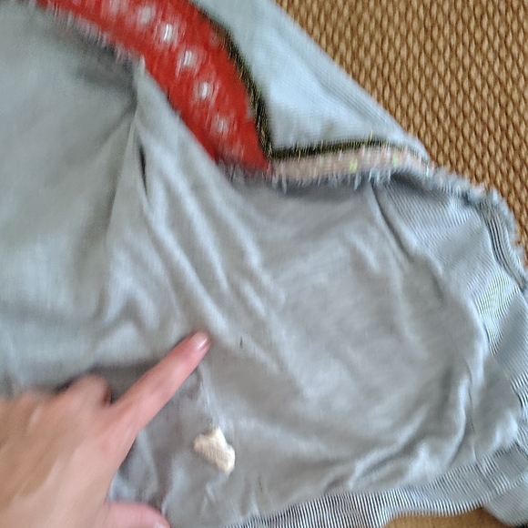 Free People Gray and Orange Blazer - Picture 7 of 10